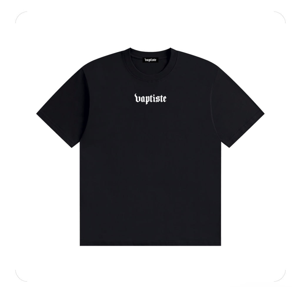 BLACK BAPTISTE ESSENTIAL T-SHIRT
