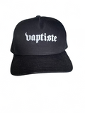 BLACK BAPTISTE ESSENTIAL SNAPBACK HAT