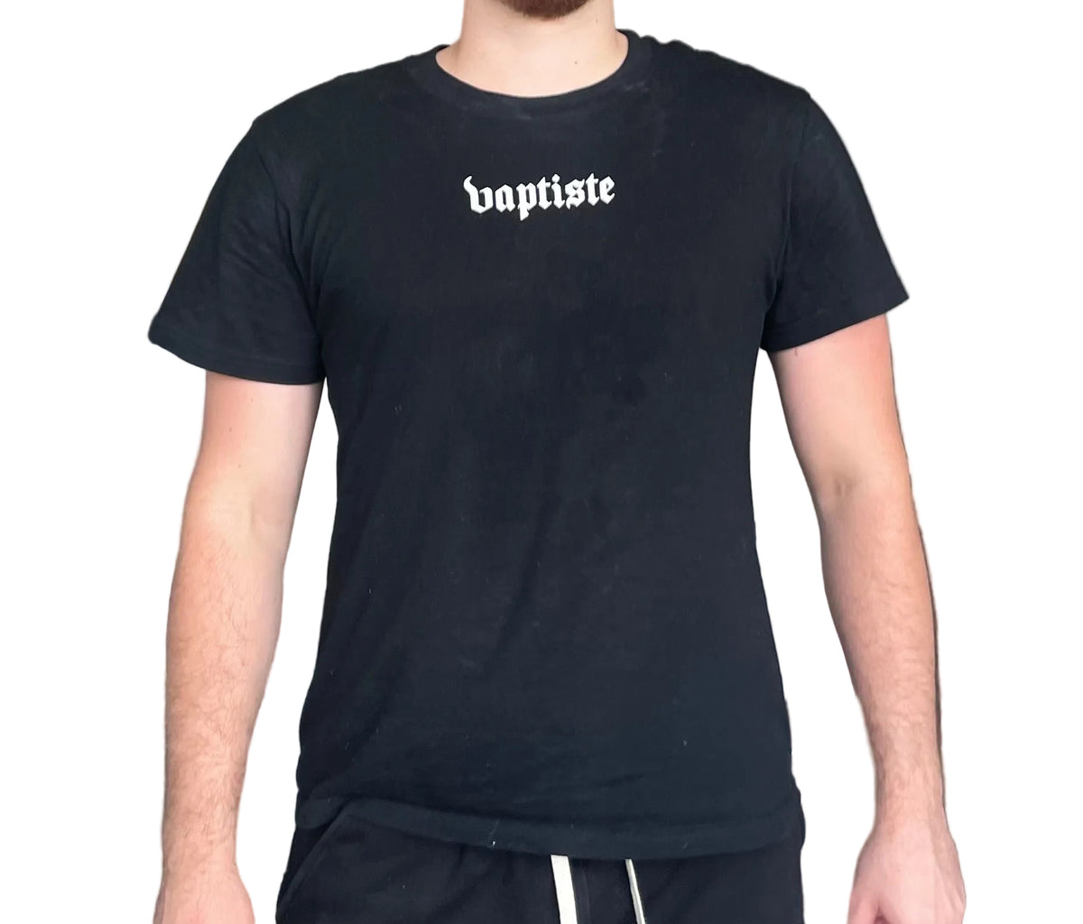 BLACK BAPTISTE ESSENTIAL T-SHIRT