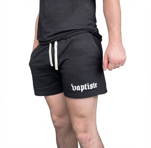 BLACK BAPTISTE ESSENTIAL SHORTS