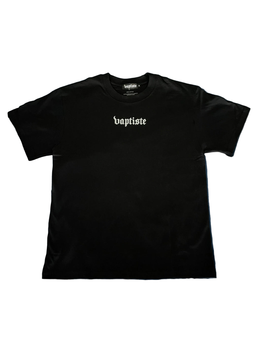 BLACK BAPTISTE ESSENTIAL T-SHIRT